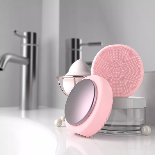 Ultrasonic Silicone Facial Cleansing Brush